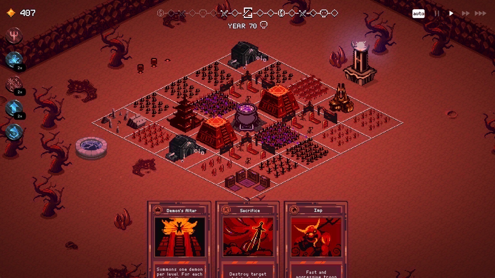 A red-blooded kingdom at Year 70